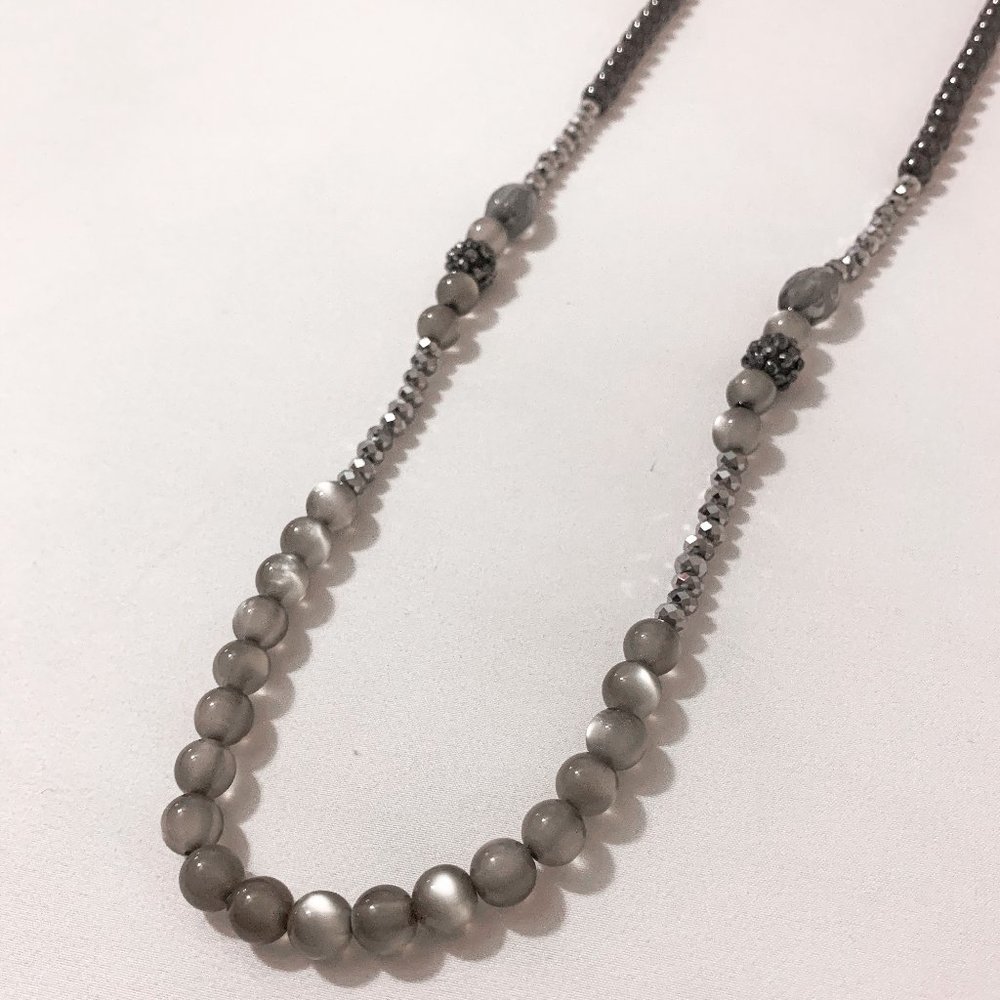 Loft - Long Mixed Bead Necklace